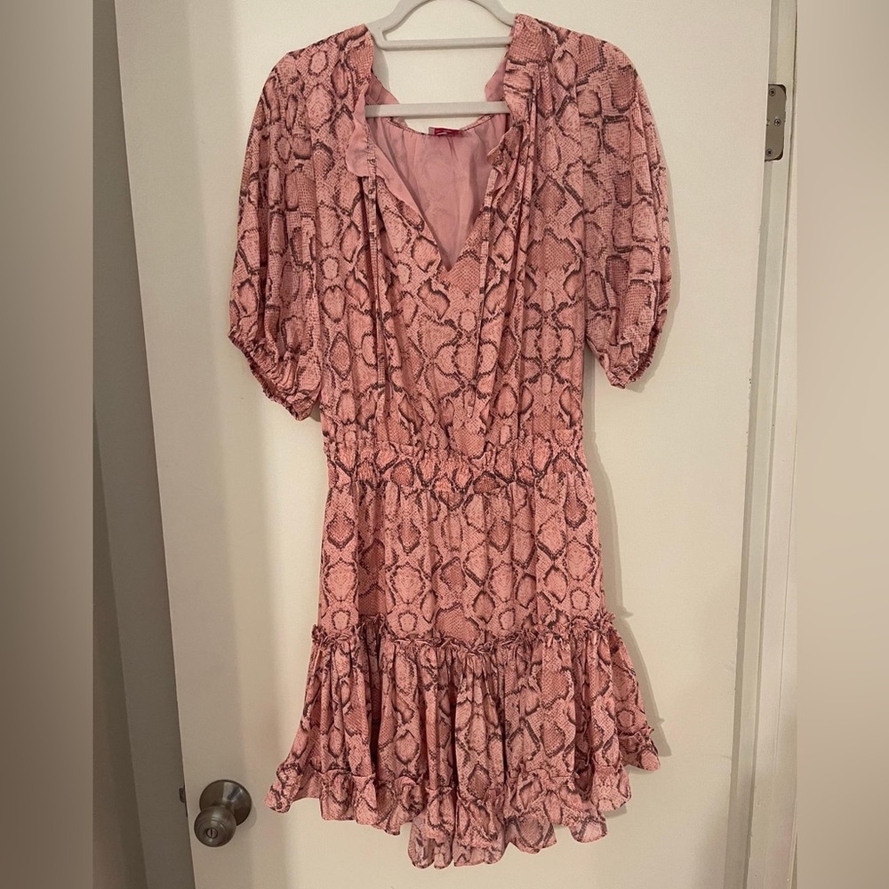Buddy Love Snake Print dress